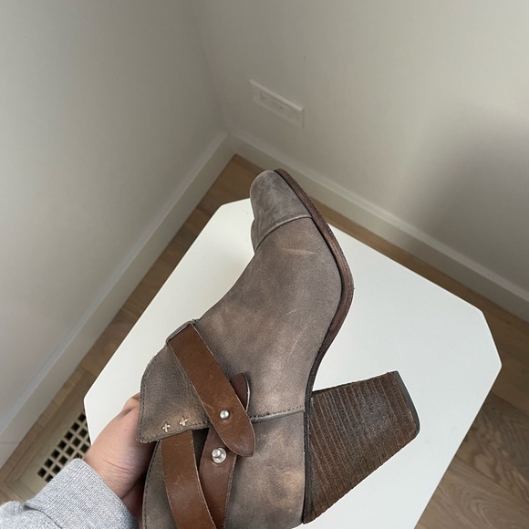 Rag & bone gray ankle boots - Picture 2 of 5